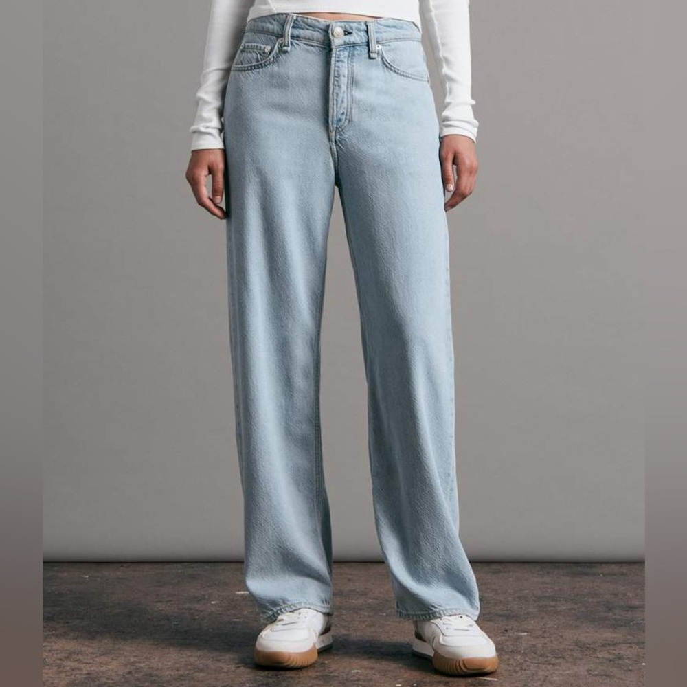 Rag & Bone - Featherweight Logan Women's Wide Leg - Blossom - Size 23